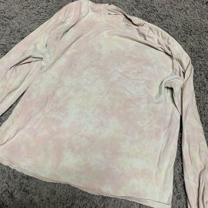 Long sleeve tye dye